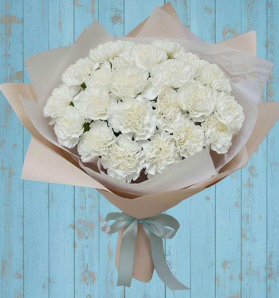 Букет цветов из: Гвоздики в Дубовом