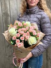 Букет голос любви в Дубовом Букет цветов из: Розы в Дубовом