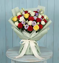 Букет цветов из:  Розы в Дубовом