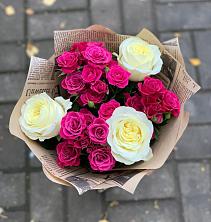 Букет цветов из:  Розы в Дубовом