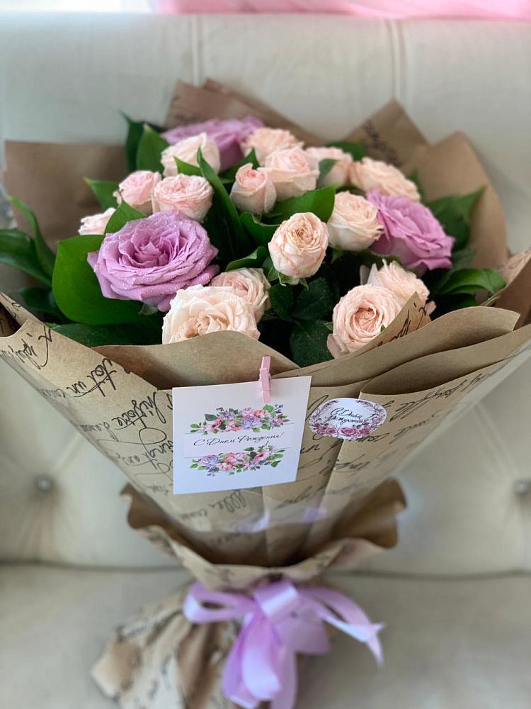 Букет цветов из: Розы в Дубовом