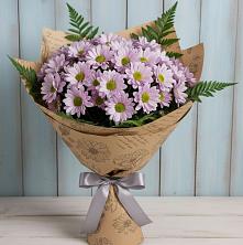 Букет цветов из:  Хризантемы в Дубовом