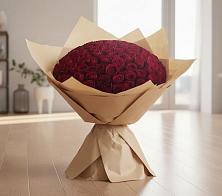 Букет 101 Красная роза в Дубовом