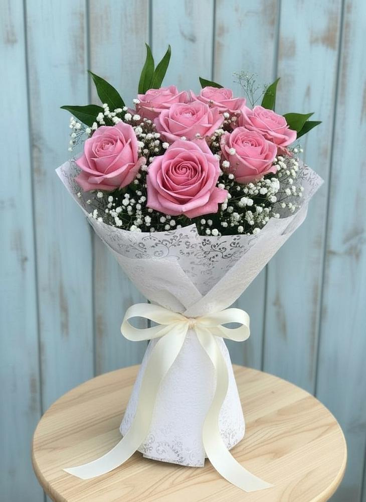 Букет цветов из: Розы в Дубовом