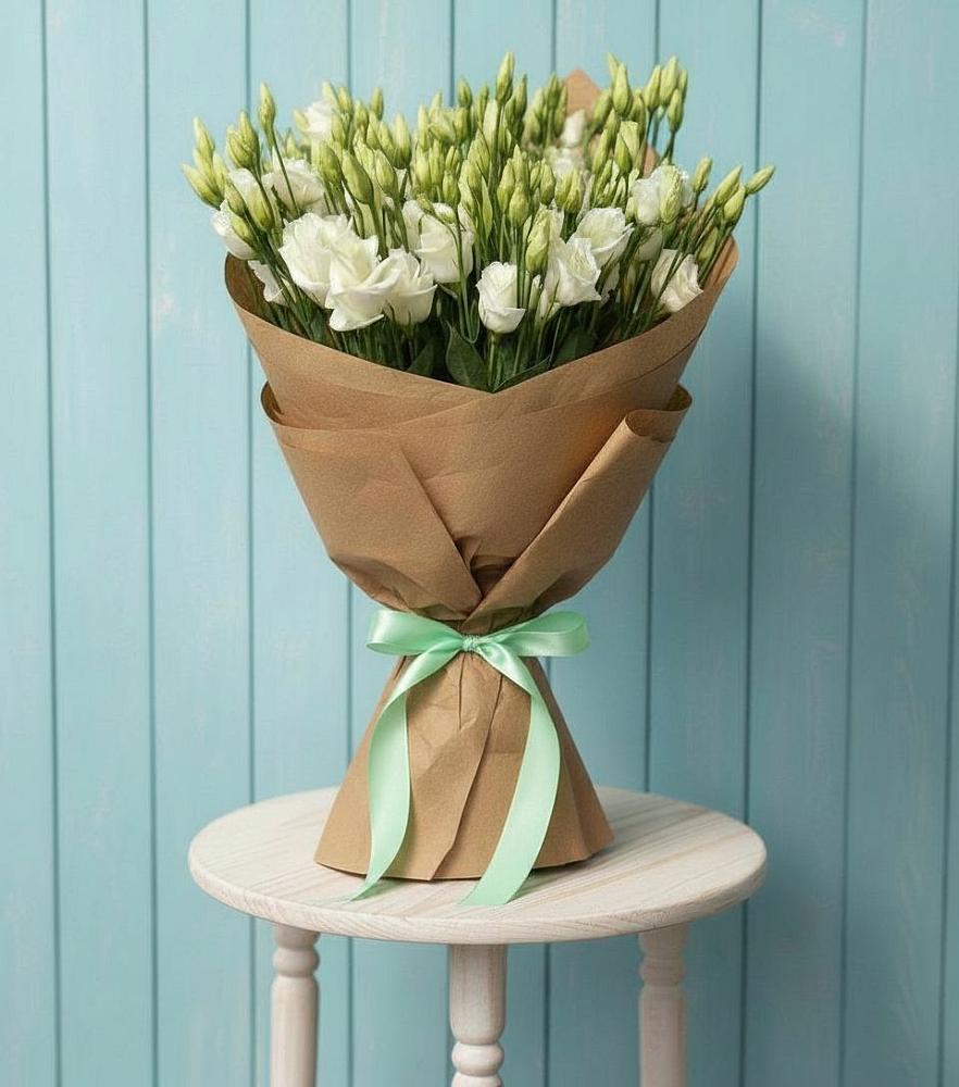 Букет цветов из: Лизиантусы в Дубовом