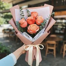 Букет цветов из:  Розы в Дубовом