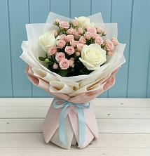 Букет цветов из:  Розы в Дубовом