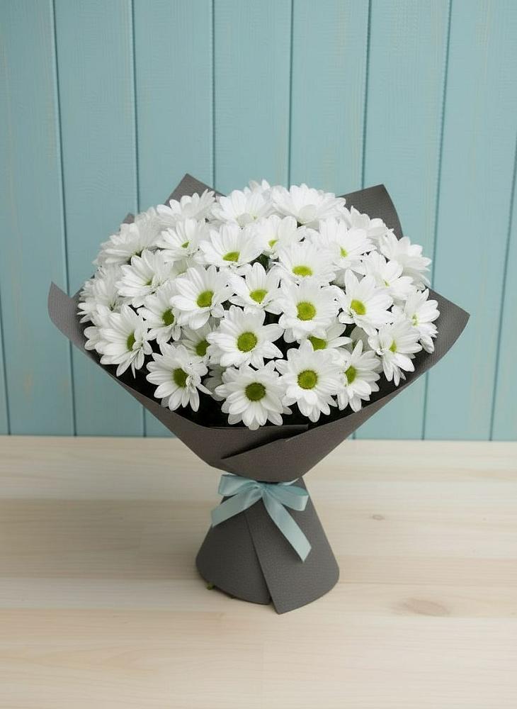 Букет цветов из: Хризантемы в Дубовом