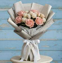 Букет цветов из:  Розы в Дубовом