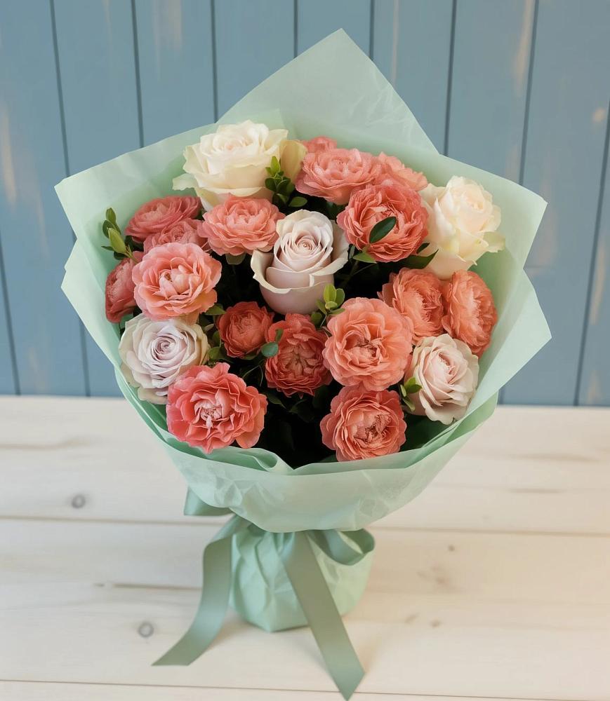 Букет цветов из: Розы в Дубовом