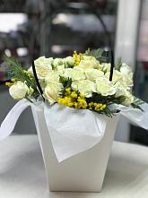 Цветочная композиция из Розы  в Дубовом