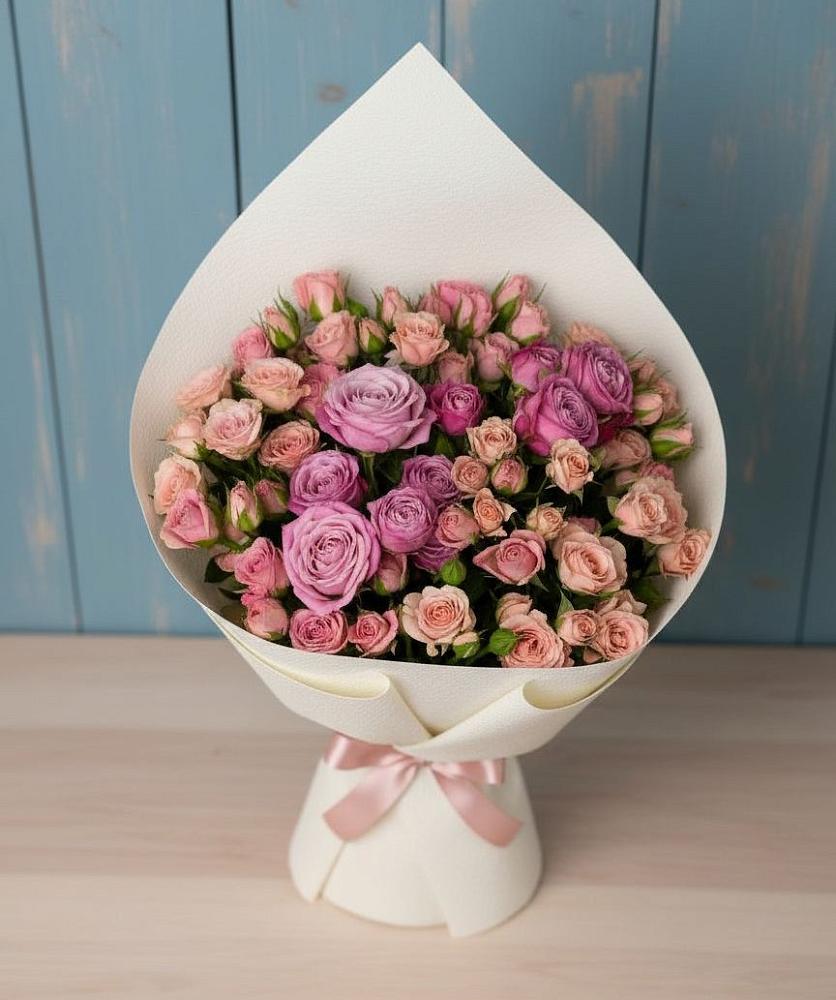 Букет цветов из: Розы в Дубовом