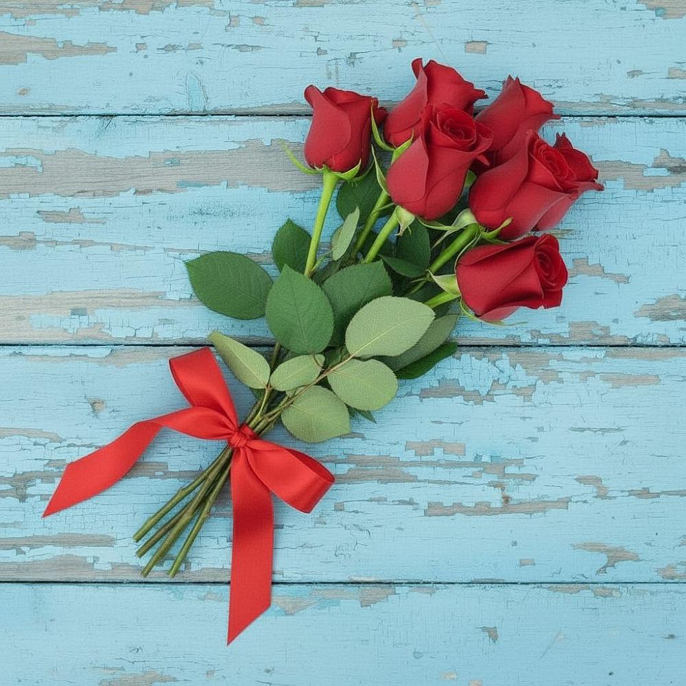 Букет Красные розы в Дубовом