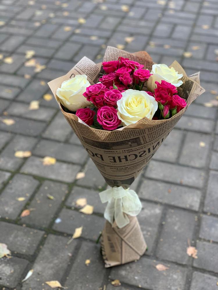 Букет цветов из: Розы в Дубовом