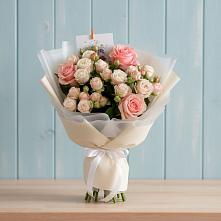 Букет цветов из:  Розы #REPLACE_PRED# Дубовом