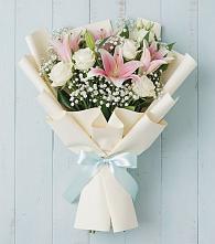 Букет цветов из:  Лилии в Дубовом